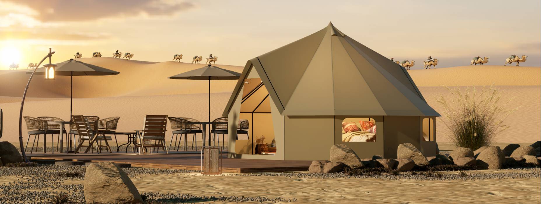 印台区露营酒店帐篷产品